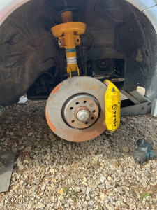 Photo de galerie - Montage kit gros frein 