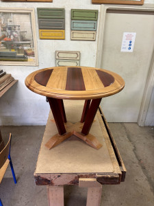 Photo de galerie - Table basse d’ébéniste 