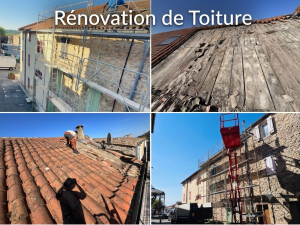 Photo de galerie - Rénovation d’une toiture 