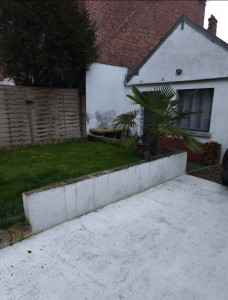 Photo de galerie - Pose de briquettes et ravalement de façade 