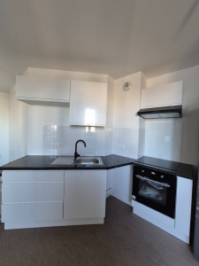 Photo de galerie - Installation de cuisine, avec des coupes spéciales sur le comptoir 