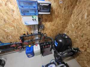 Photo de galerie - Réalisation local technique de piscine 