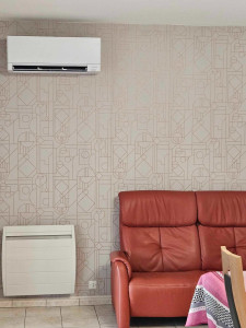Photo de galerie - Tapisserie décorative 1 mur 
