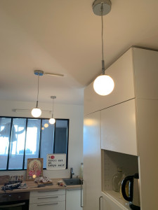 Photo de galerie - Installation éclairage 