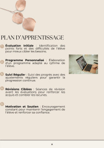 Photo de galerie - Le plan d'apprentissage 