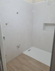 Photo de galerie - Rénovation complète d'une salle de bain. 