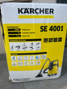 Photo de galerie - Shampouineuse de la marque Karcher