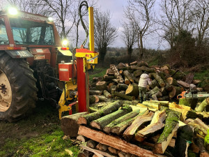 Photo de galerie - Fendeuse sur prise de force 