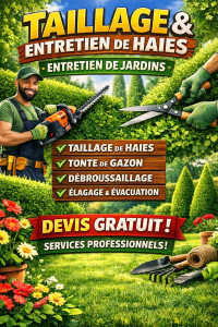 Photo de galerie - Taille de haies et d'arbustes