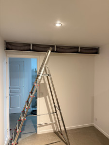 Photo de galerie - Création coffrage et passage de gaine VMC 