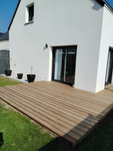 Photo de galerie - Terrasse en pin