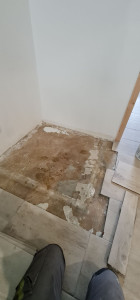 Photo de galerie - Pose de carrelage 