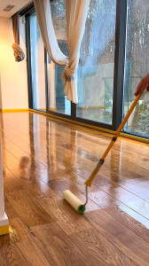 Photo de galerie - Peinture  enduit  vernis 