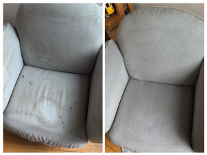 Photo de galerie - Nettoyage d’un fauteuil 