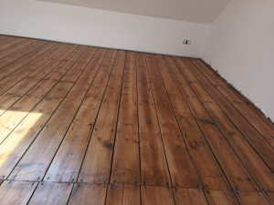 Photo de galerie - Rénovation de parquet ancien 