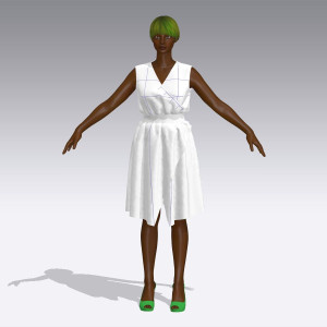 Photo de galerie - Création de vêtements Prêt-à-porter et sur-mesure, prototypage 3D et Prototypage Toile réelle. Modélisme 2D et 3D 