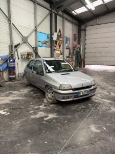 Photo de galerie - Résultat peinture complète Renault Clio 16s