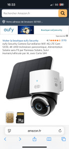 Photo de galerie - Pose de caméra 