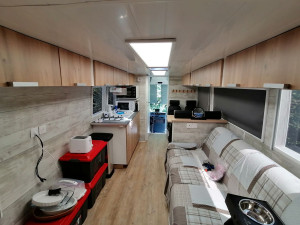 Photo de galerie - Aménagement intérieur d'un bus