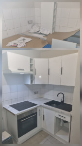 Photo de galerie - Installations complète, électroménager, plomberie. cuisine 