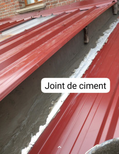 Photo de galerie - Maçonnerie joint de ciment long de la rive