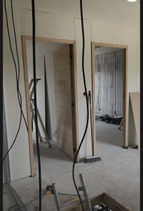 Photo de galerie - Placo platre  et montage porte