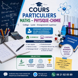 Photo de galerie - Enseignant donne cours particuliers.