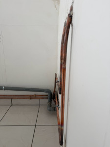 Photo de galerie - Création de tuyauterie en cuivre