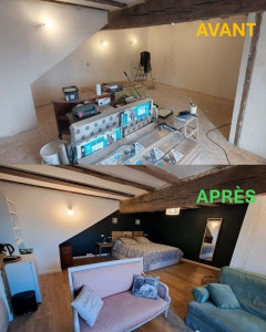 Photo de galerie - Pose de parquet - Revêtement de sol