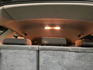 Photo de galerie - Changement de tissu de ciel de toit 