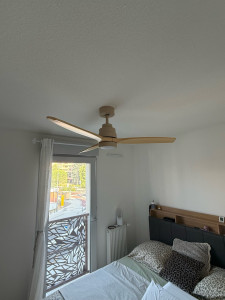 Photo de galerie - Pose  ventilateur au plafond