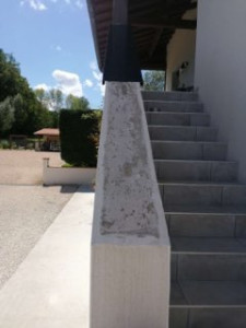 Photo de galerie - Habillage de descente d’escalier
