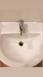 Photo de galerie - Lavabo après 