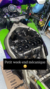 Photo de galerie - Réparation rampe à carburateur.