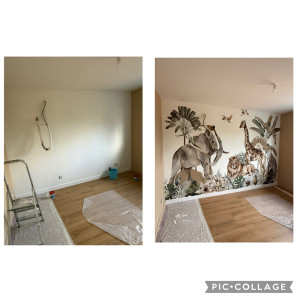 Photo de galerie - Peinture - Tapisserie