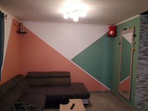 Photo de galerie - Réalisation peinture décorative 