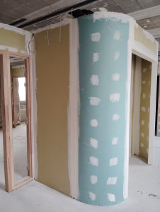 Photo de galerie - Cloison sèche 