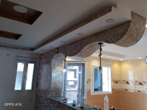 Photo de galerie - Décoration placo et peinture 