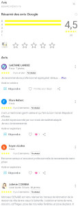 Photo de galerie - Avis clients GOOGLE