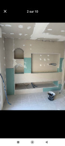 Photo de galerie - Création meuble télé 