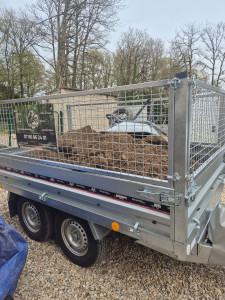 Photo de galerie - Livraison de terre végétale 