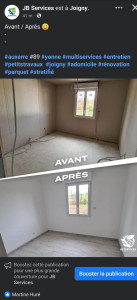 Photo de galerie - Pose de parquet - Revêtement de sol