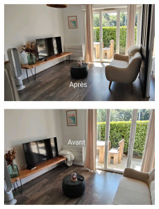 Photo de galerie - Nettoyage air bnb après passage 