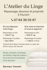 Photo de galerie - Linge