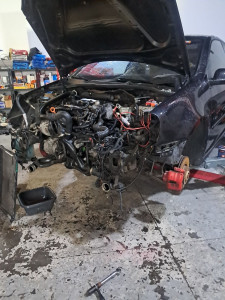 Photo de galerie - Depose repose moteur golf 5 gti