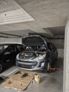 Photo de galerie - Vidange pour une 308 1.6 hdi