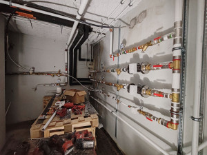 Photo de galerie - L'installation sanitaire et chauffage