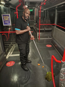 Photo de galerie - Nettoyage de bus 