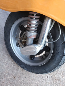 Photo de galerie - Avant restauration ( Vespa 1968 )