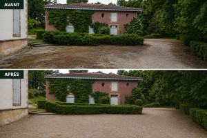 Photo de galerie - Taille de haie